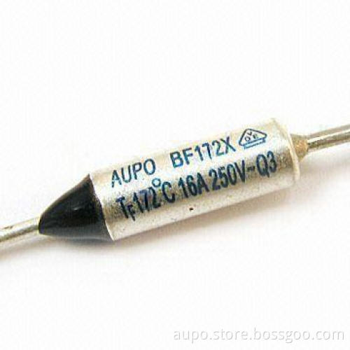Fuse with 172°C Rated Functioning Temperature and 250V Rated Voltage